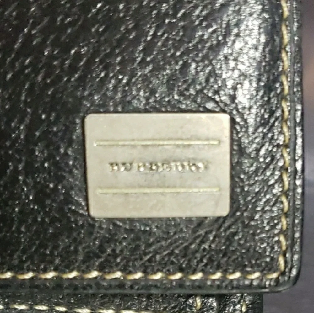 Burberry men leather